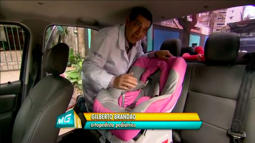 O uso correto e a importância da cadeirinha no carro